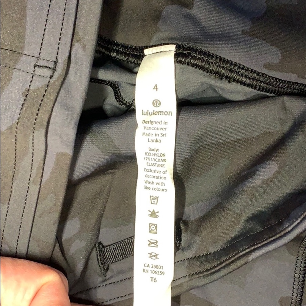 NWT Lululemon 🍋 Fast and Free HR Crop 19” size 4 - Picture 3 of 6